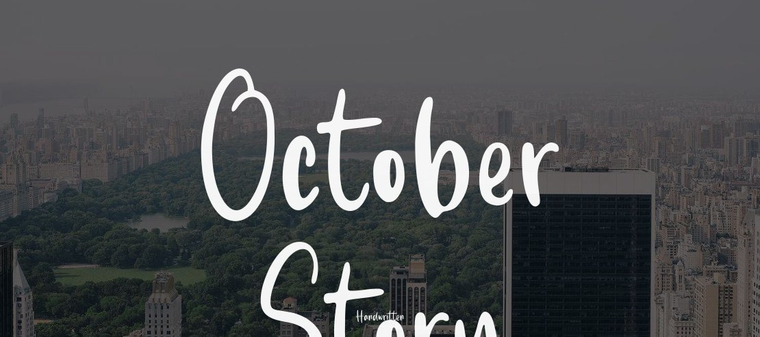 October Story Font