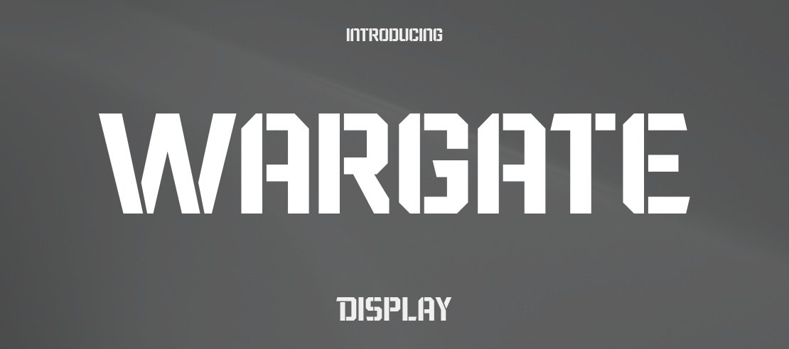 Wargate Font