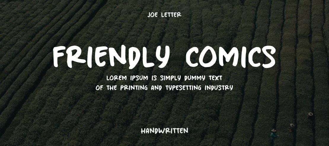 Friendly Comics Font