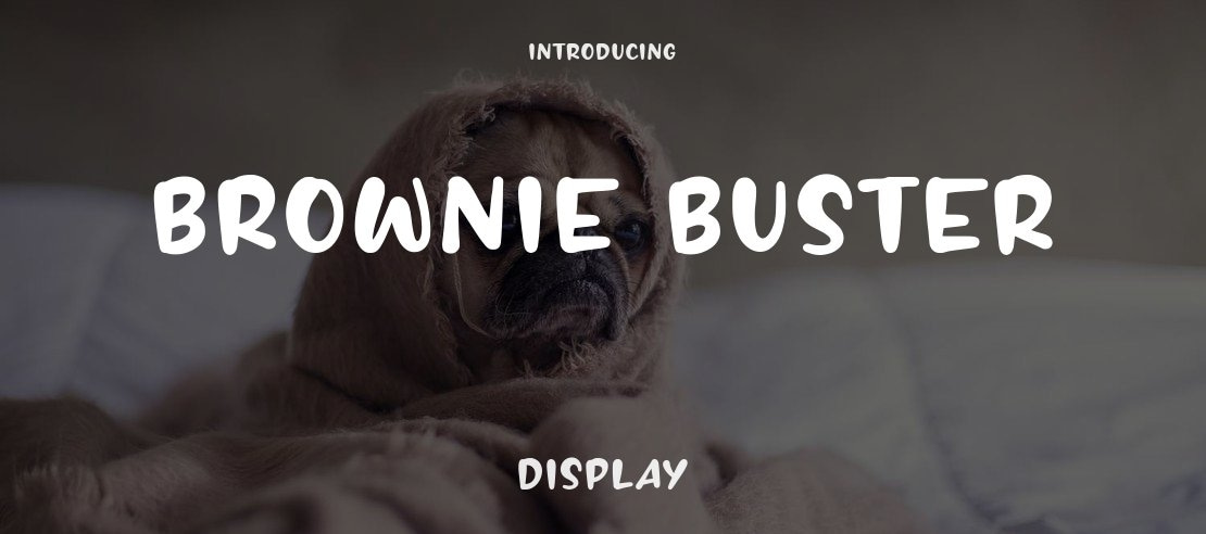 BROWNIE BUSTER Font