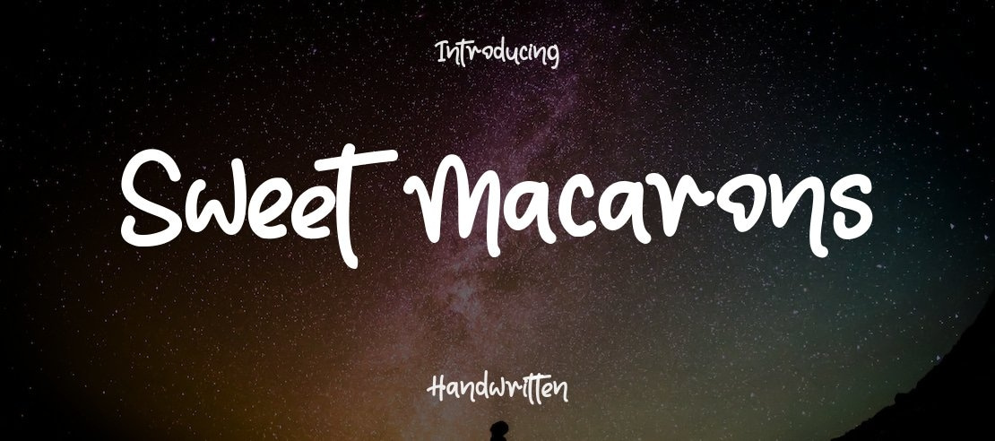 Sweet Macarons Font