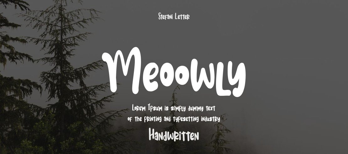 Meoowly Font