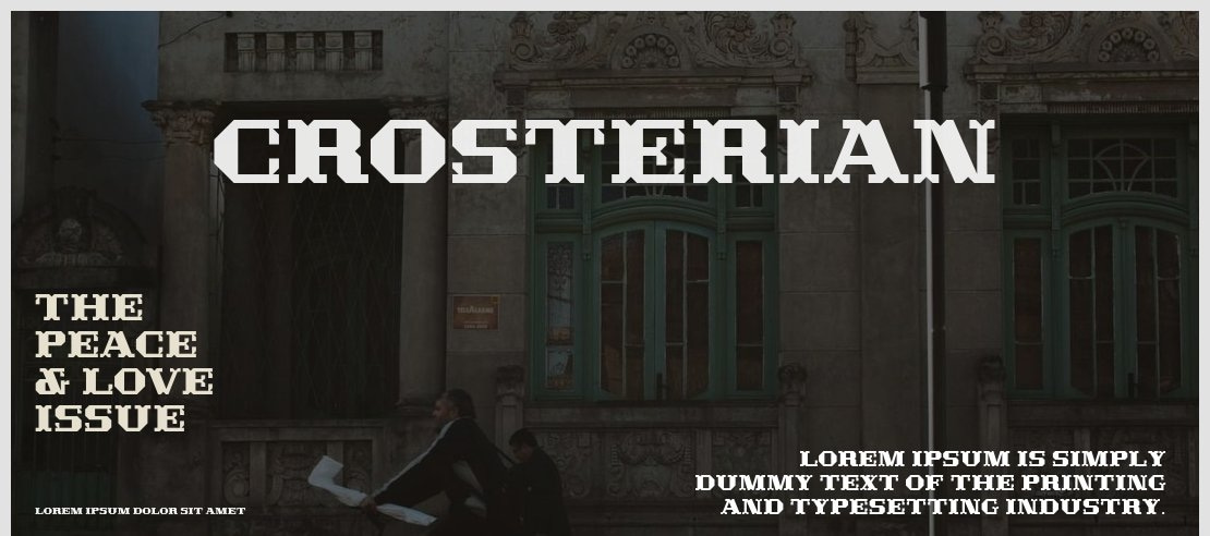 Crosterian Font