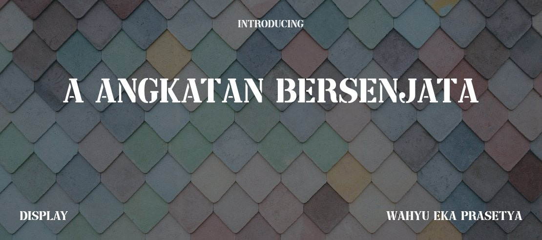 a Angkatan Bersenjata Font