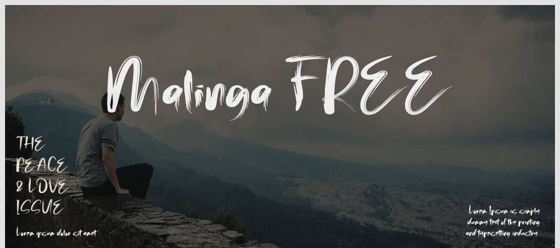 Malinga FREE Font