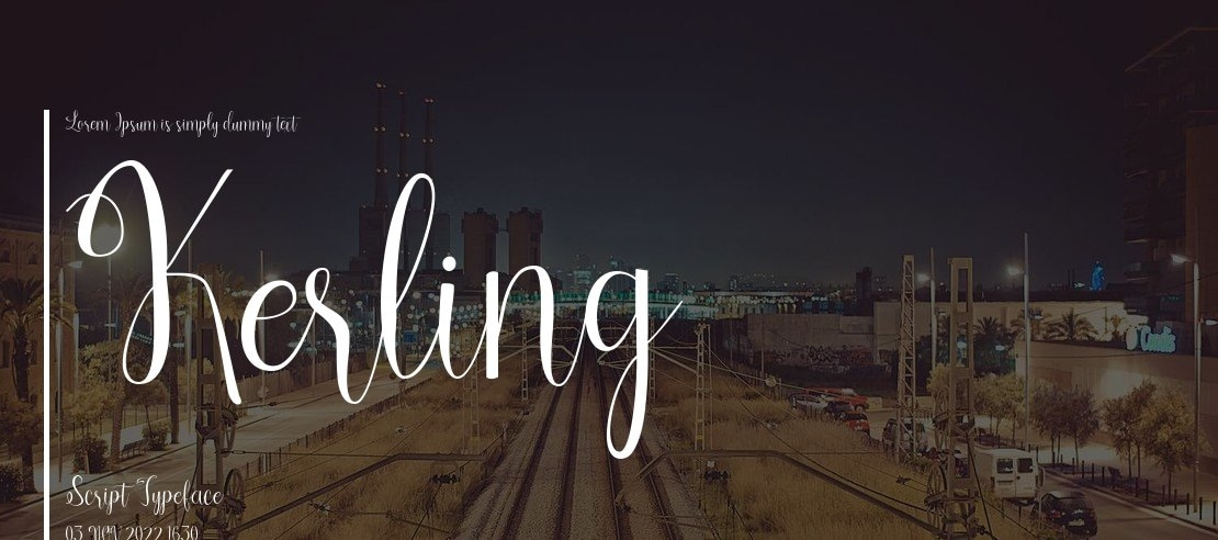 Kerling Script Font