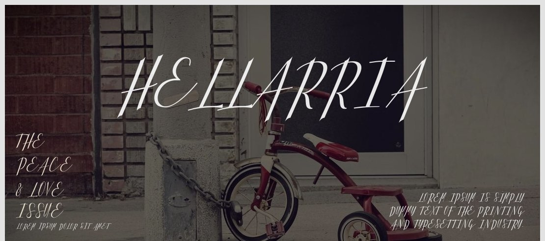 Hellarria Font