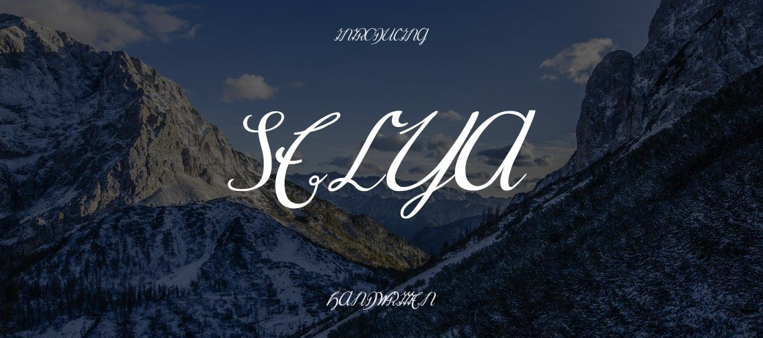 Selya Font