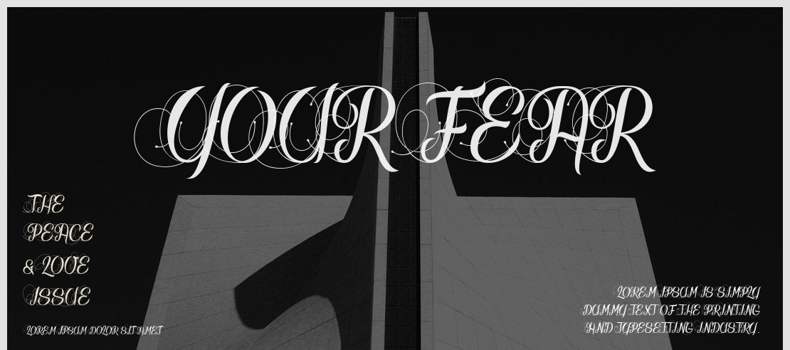 Your Fear Font