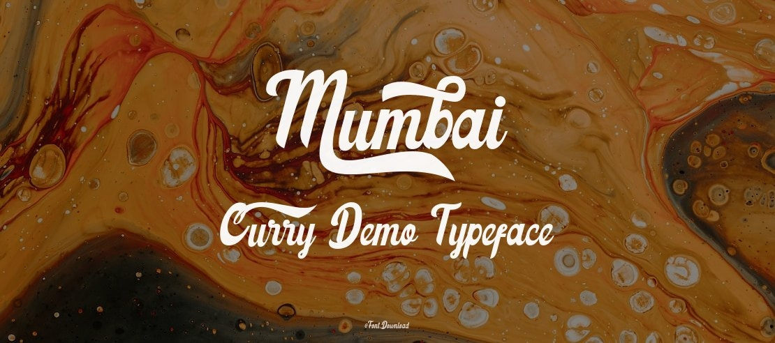 Mumbai Curry Demo Font