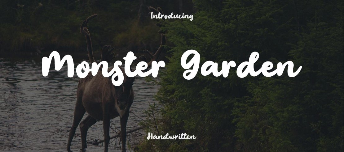 Monster Garden Font