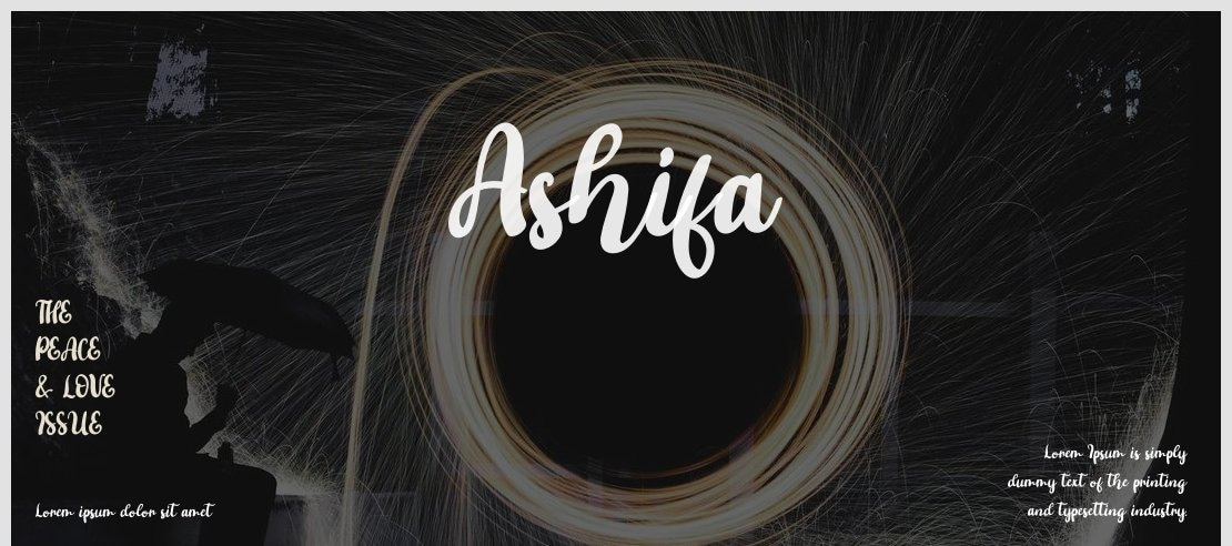 Ashifa Font Family