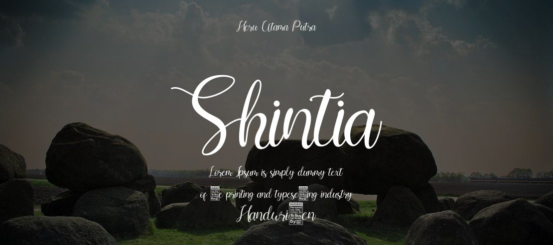 Shintia Font Family