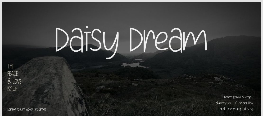Daisy Dream Font Family