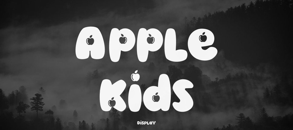 Apple Kids Font