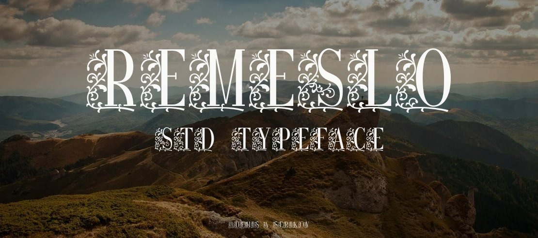 Remeslo STD Font