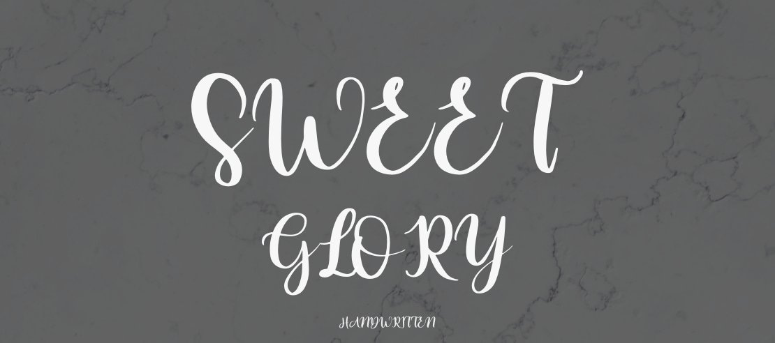 Sweet Glory Font Family
