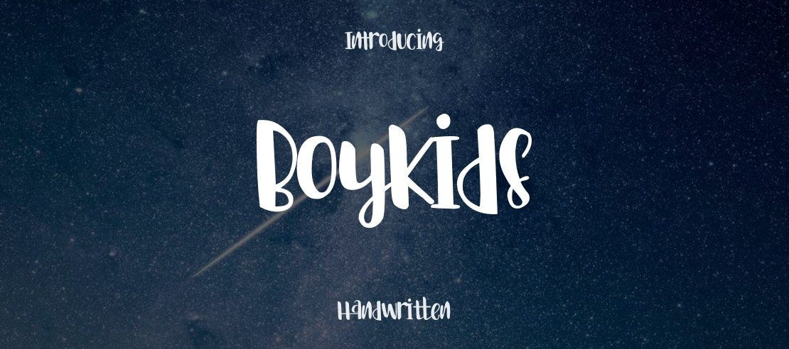 Boykids Font