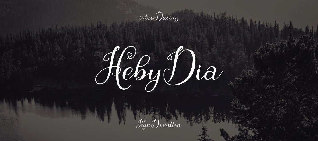 Hebydia Font