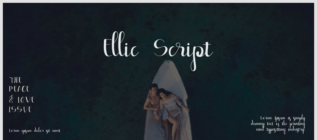 Ellic Script Font