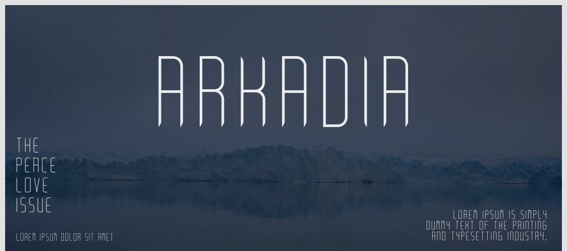 Arkadia Font Family