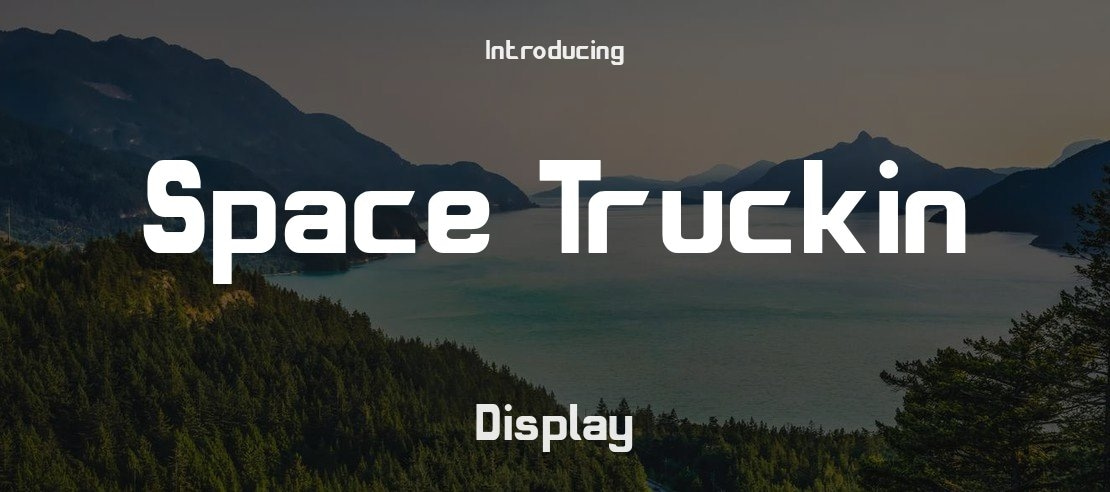 Space Truckin Font