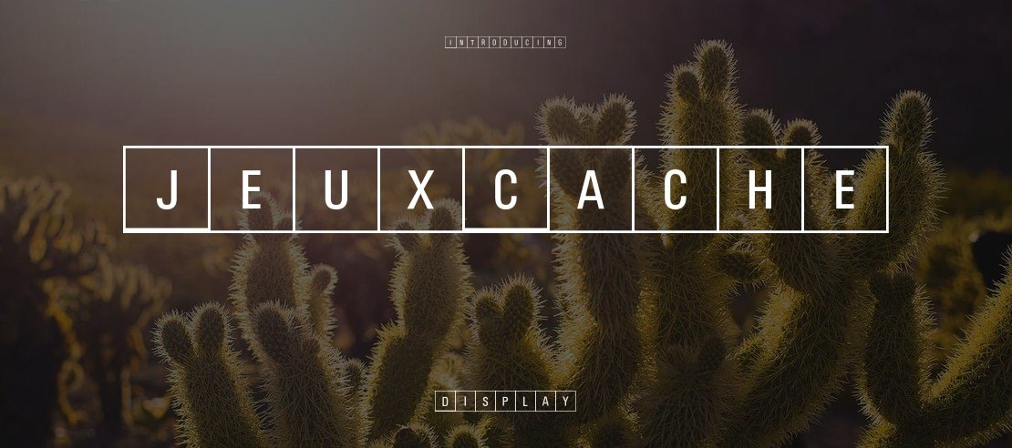 JeuxCache Font