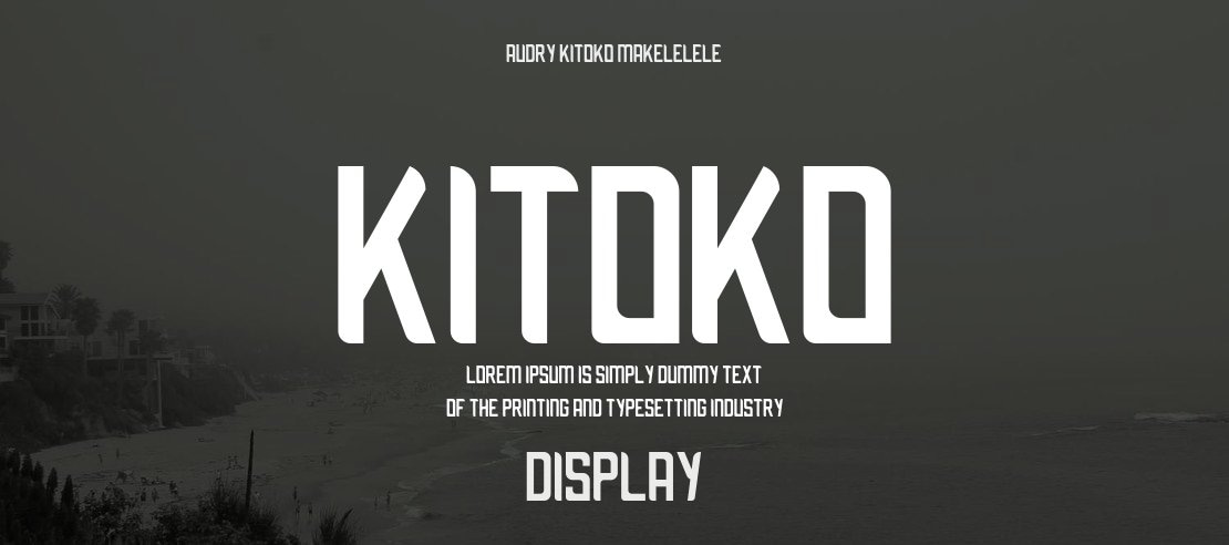 Kitoko Font