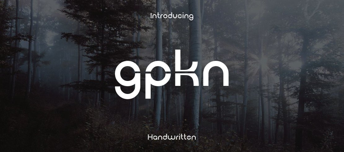 gpkn Font