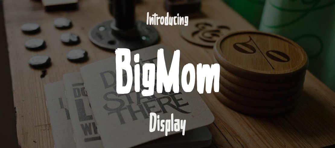 BigMom Font Family