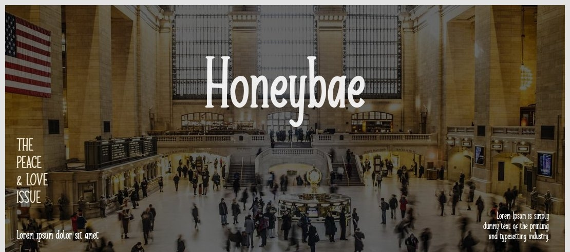 Honeybae Font Family