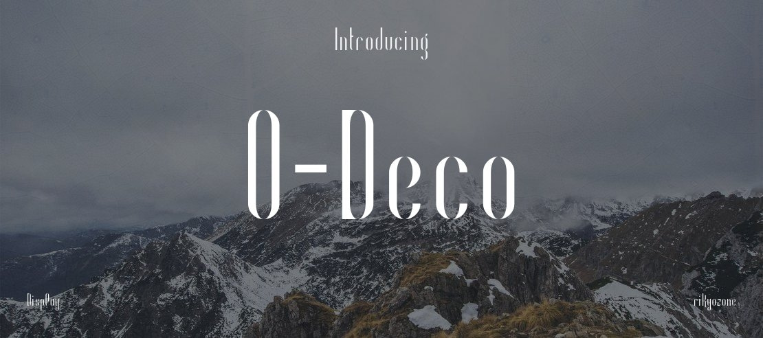 O-Deco Font