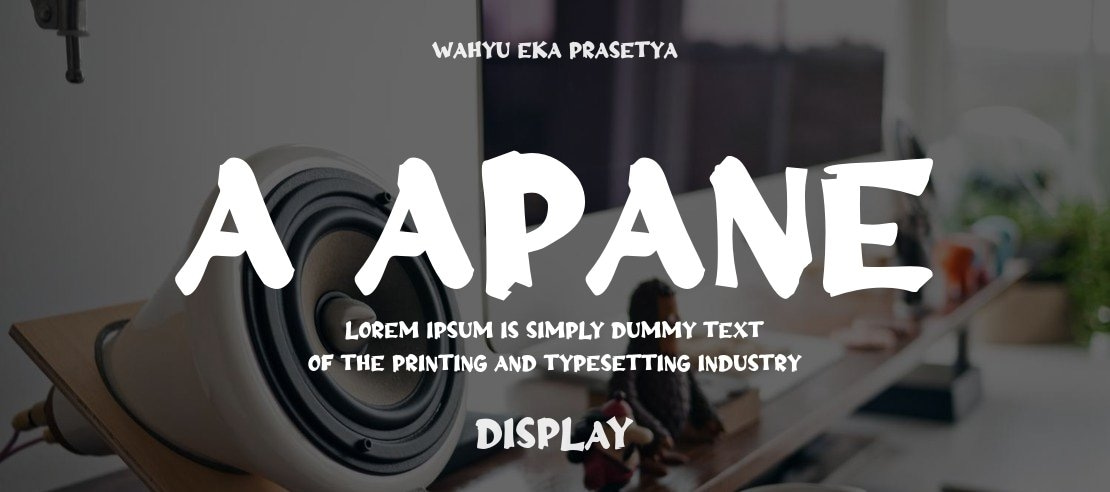 a Apane Font