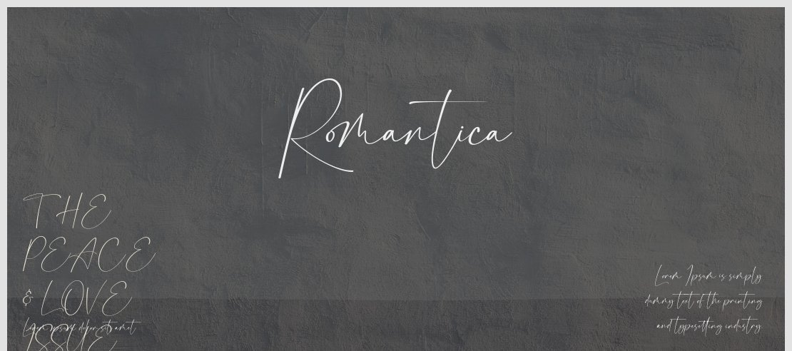 Romantica Font