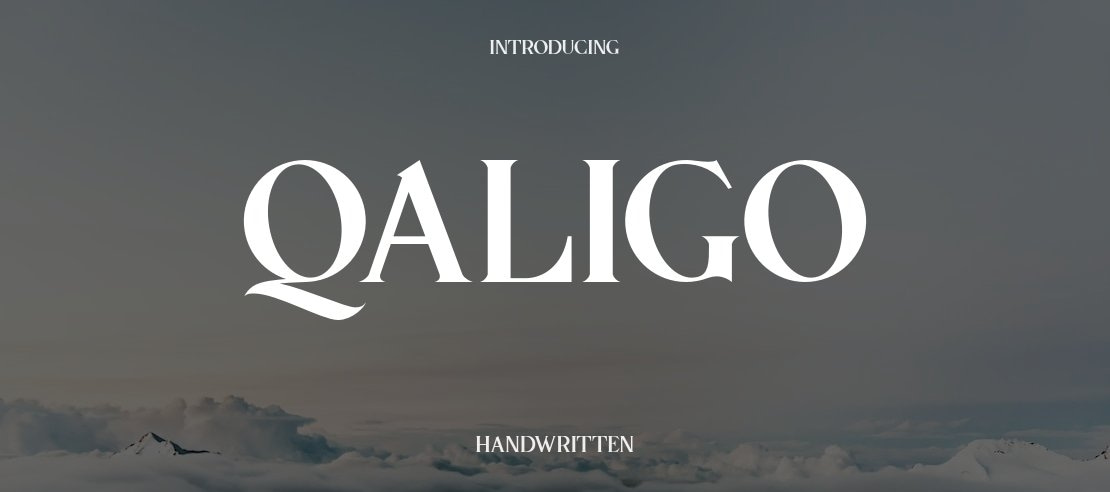 Qaligo Font