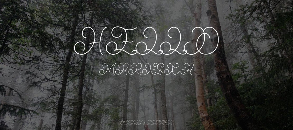 Hello Marisca Font Family