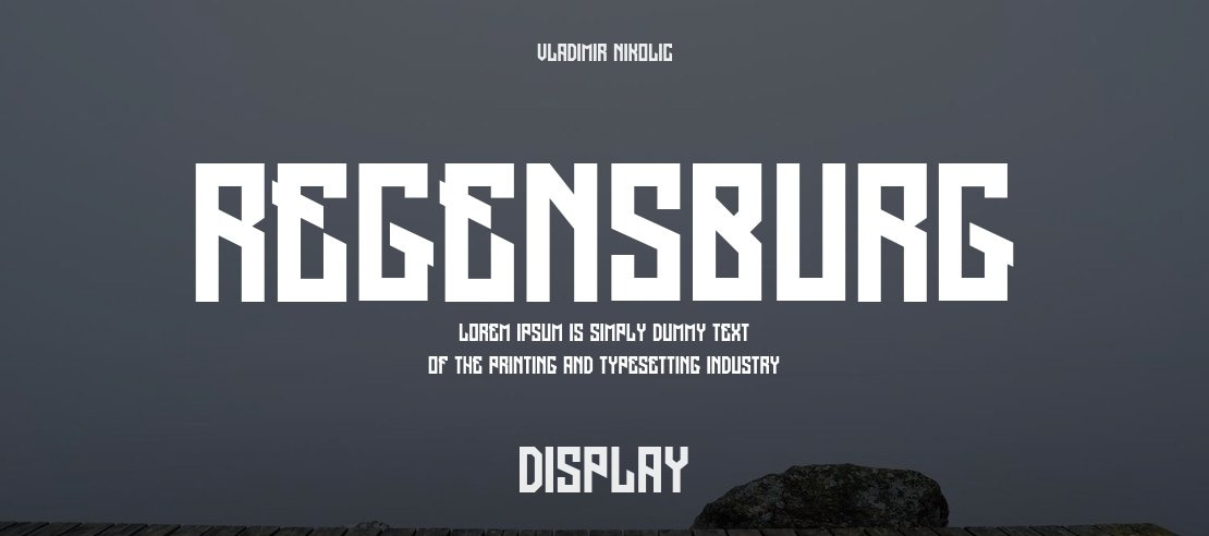 Regensburg Font Family