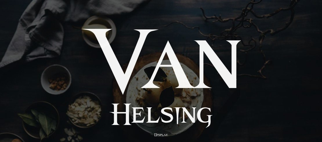 Van Helsing Font