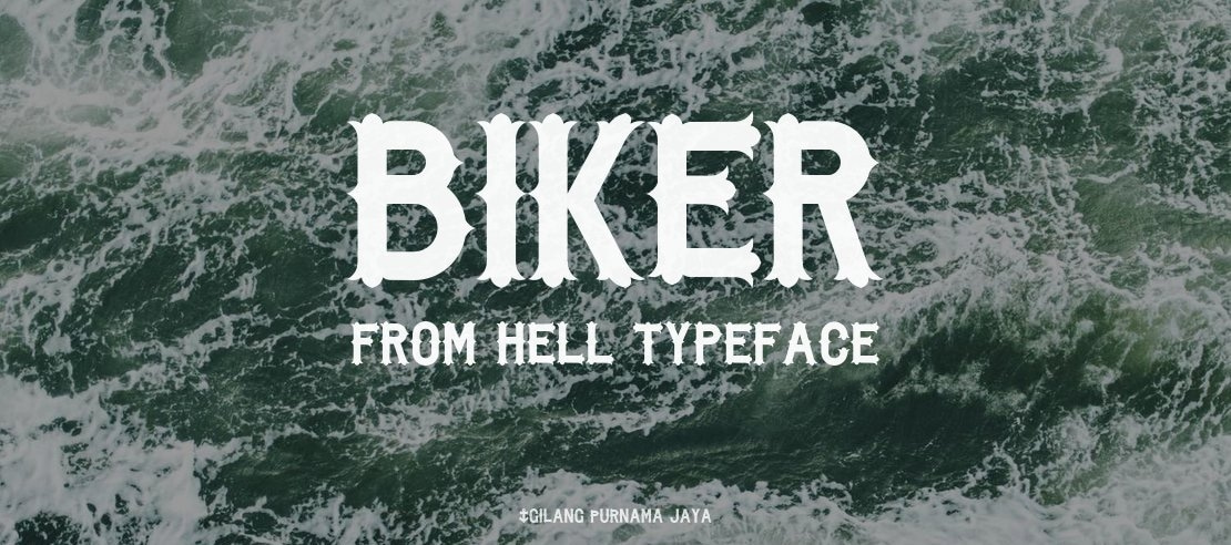 Biker from Hell Font