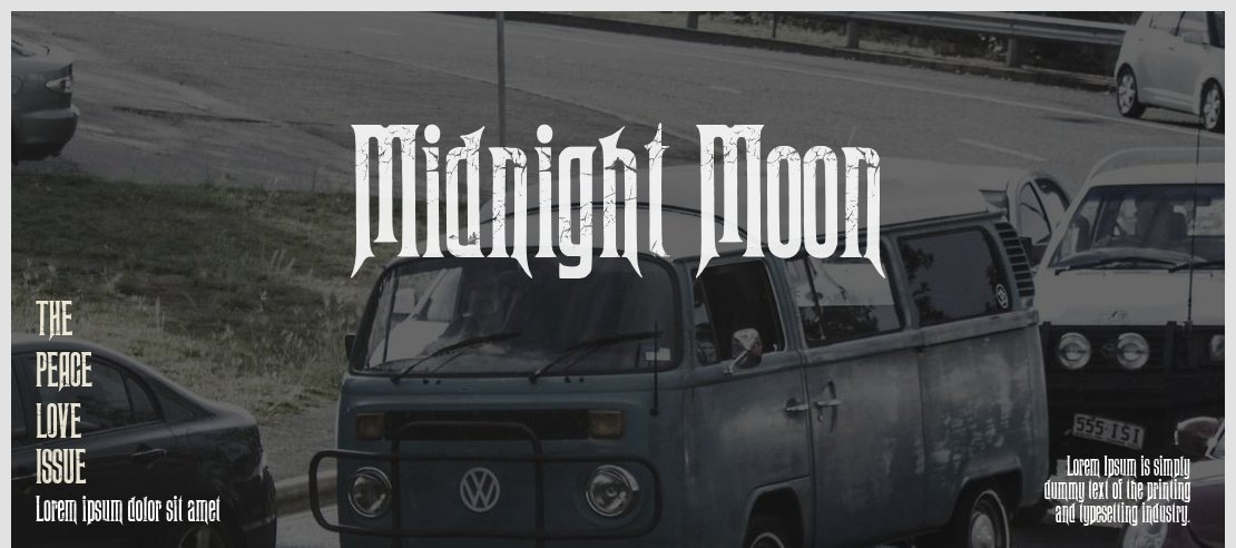 Midnight Moon Font