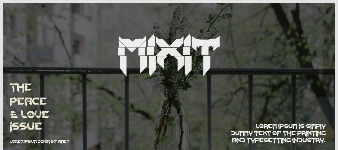 Mixit Font