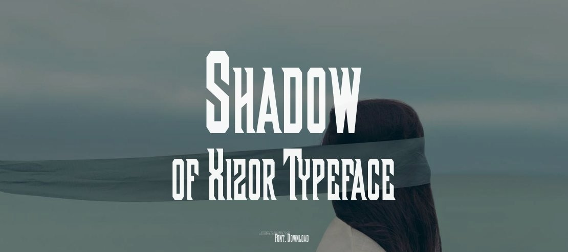 Shadow of Xizor Font