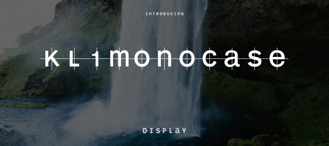 KL1MonoCase Font