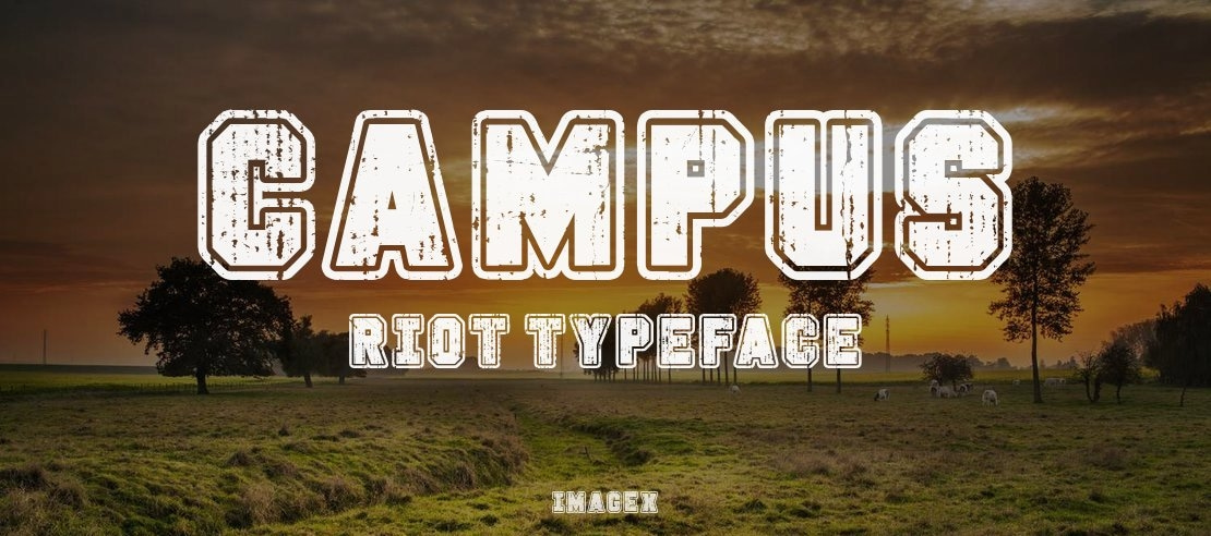 Campus Riot Font