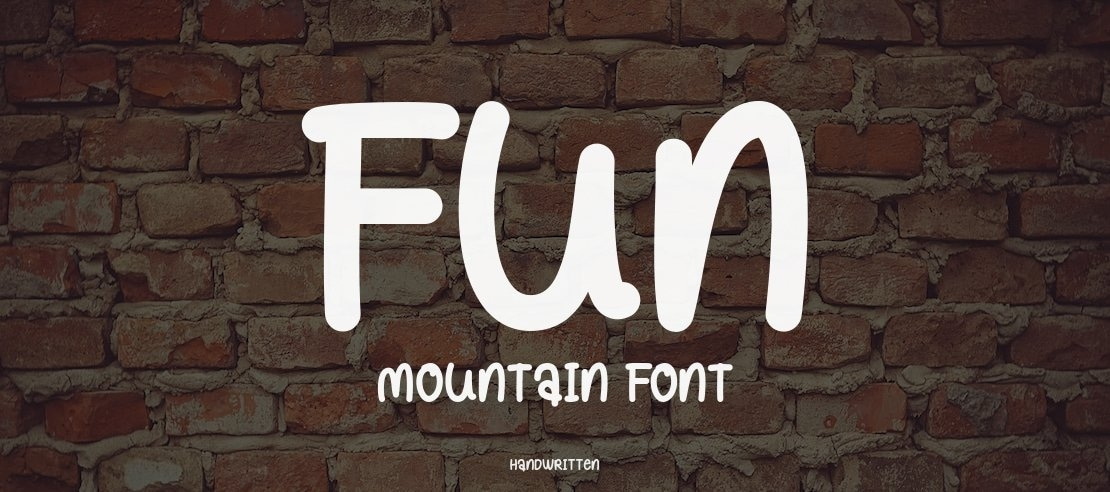 Fun Mountain Font