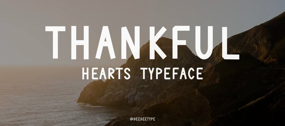 Thankful Hearts Font