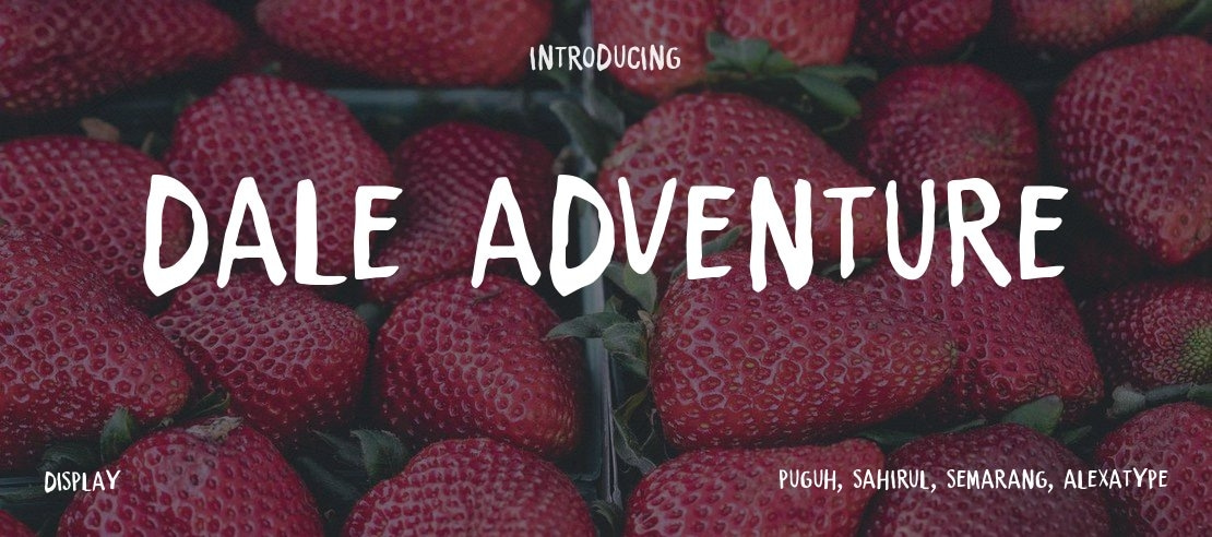 Dale Adventure Font