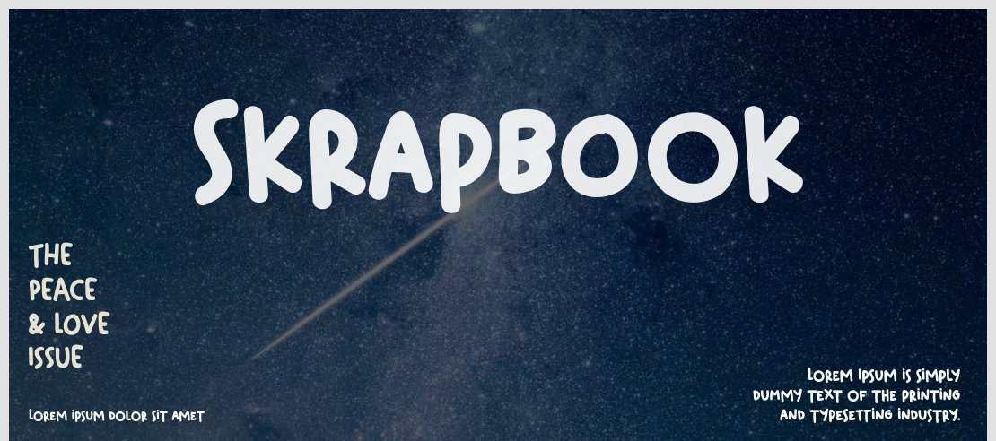 Skrapbook Font