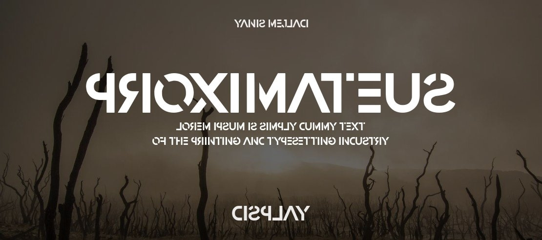 Proximateus Font