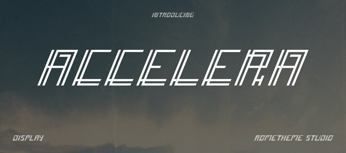 Accelera Font